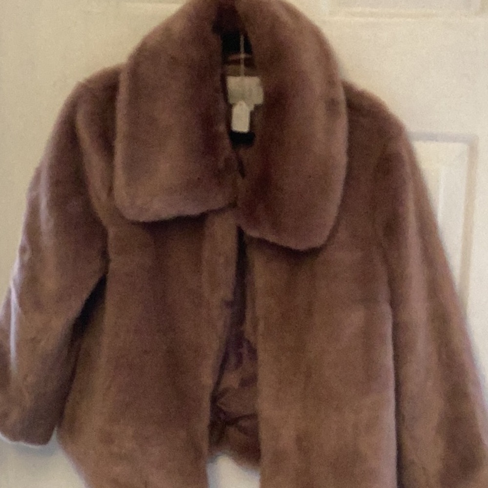 Absolutely lucious Chocolate Faux Fur Jacket